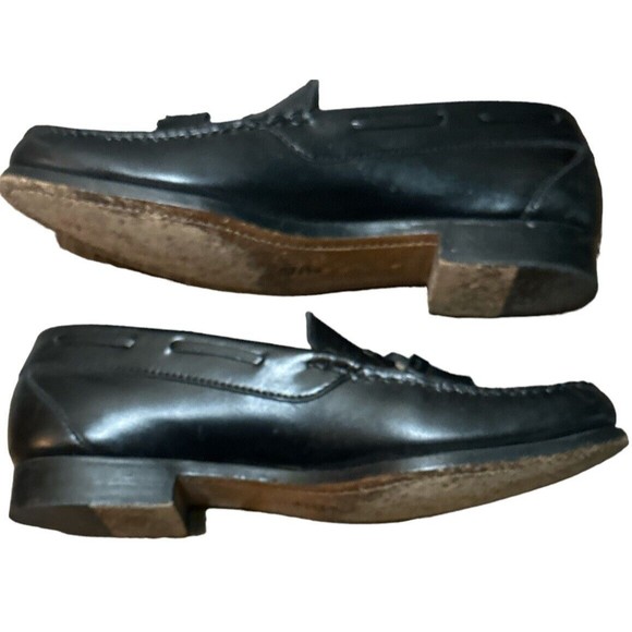Allen‎ Edmonds Coventry Black Tassel Loafers Coventry 10 B EUC main image 4